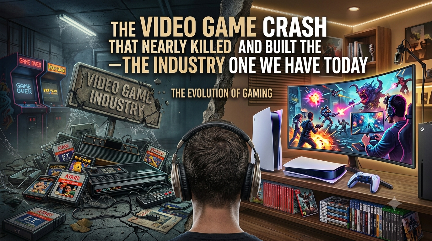 The Video Game Crash That Nearly Killed the Industry — and Built the One We Have Today